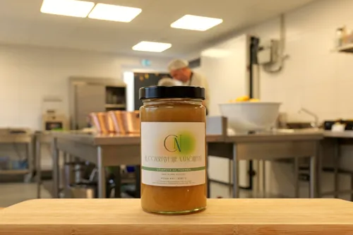 Bocal de compote de pommes de La Conserverie Naborienne